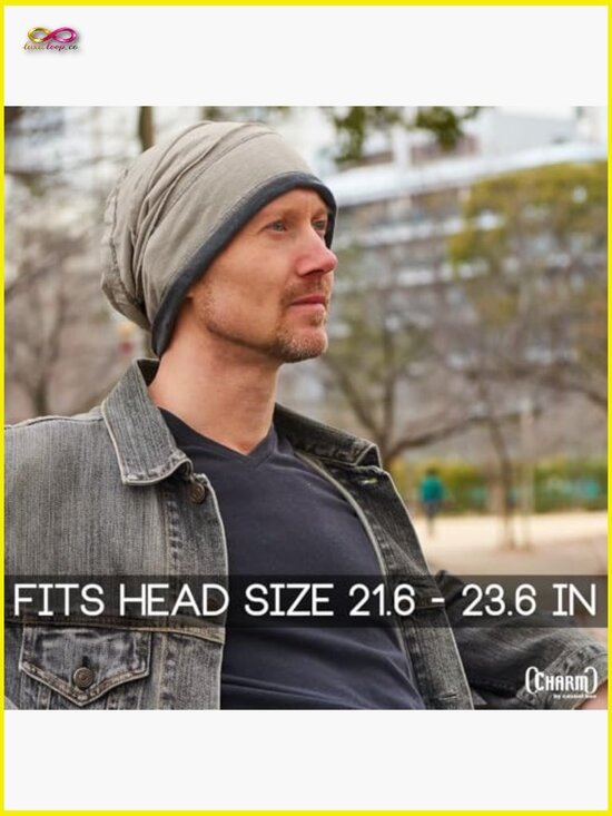 Slouchy Linen Beanie Hat Lightweight Knit Hat Baggy Summer Beanie Unisex main image 5